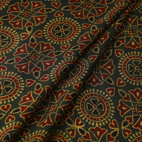 Natural dyed dola silk hand fabric 22 - handcrafted