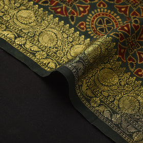 Natural dyed dola silk hand fabric 22 - handcrafted