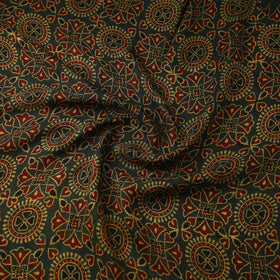 Natural dyed dola silk hand fabric 22 - handcrafted