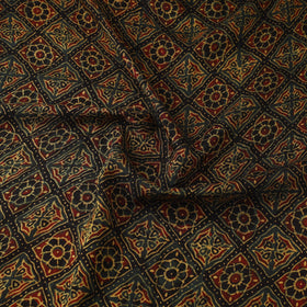 Natural dyed dola silk hand fabric 29 - handcrafted