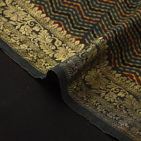 Natural dyed dola silk hand fabric 31 - handcrafted