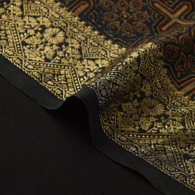 Natural dyed dola silk hand fabric 35 - handcrafted