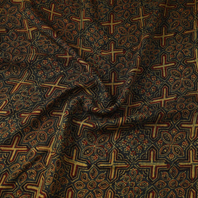 Natural dyed dola silk hand fabric 35 - handcrafted