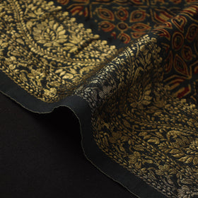 Natural dyed dola silk hand fabric 39 - handcrafted