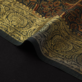 Natural dyed dola silk hand fabric 52 - handcrafted