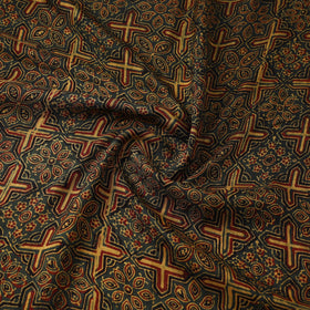 Natural dyed dola silk hand fabric 52 - handcrafted