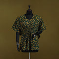 Natural dyed hand akola cotton short kaftan 47 - handcrafted