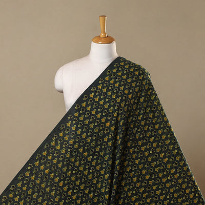 Natural dyed hand cotton fabric 01 - handcrafted