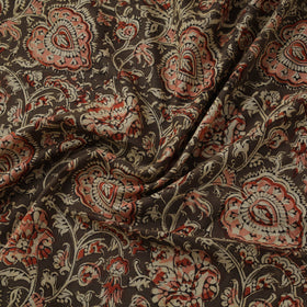 Natural dyed hand block print cotton kalamkari fabric 10