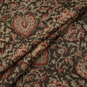 Natural dyed hand block print cotton kalamkari fabric 10