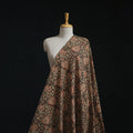 Natural dyed hand block print cotton kalamkari fabric 10