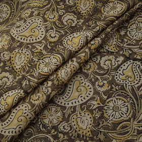 Natural dyed hand block print cotton kalamkari fabric 19