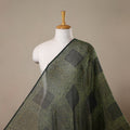 Natural dyed hand kota doria cotton fabric 13 - handcrafted