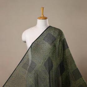 Natural dyed hand kota doria cotton fabric 13 - handcrafted