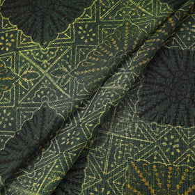 Natural dyed hand kota doria cotton fabric 13 - handcrafted