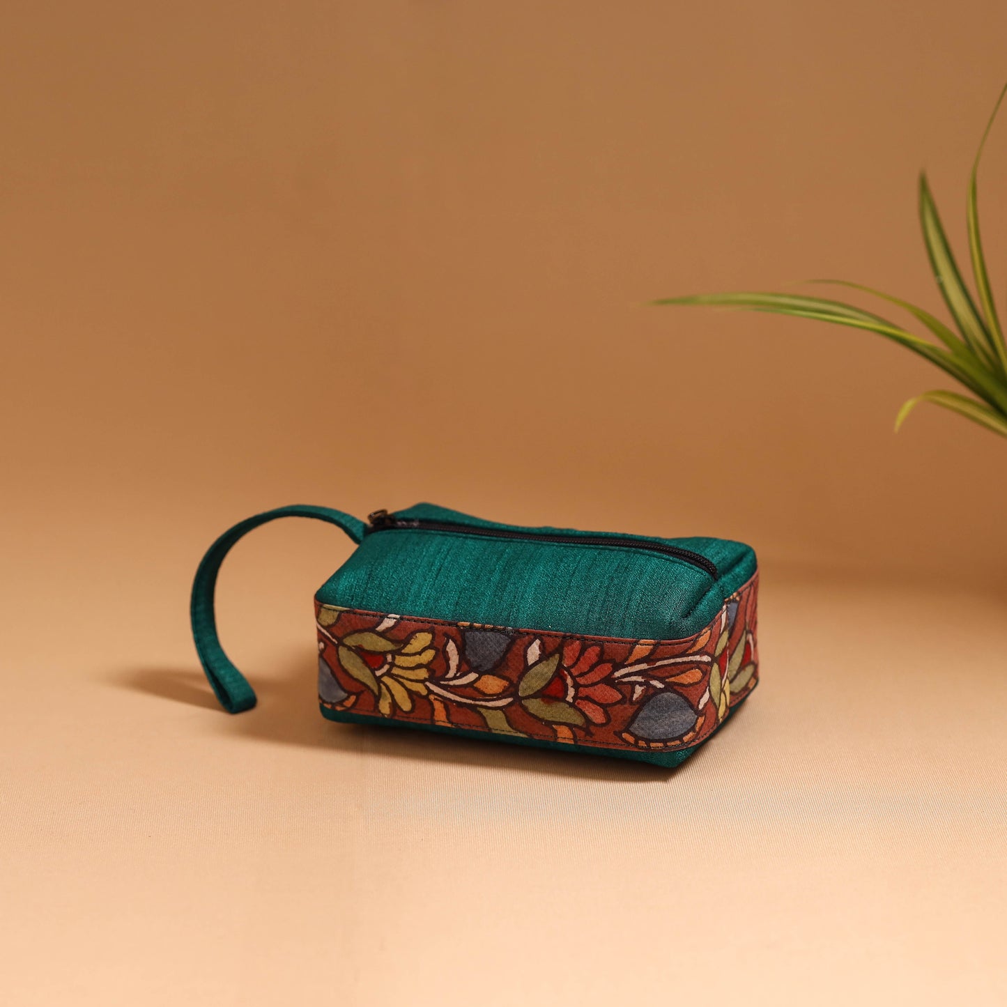 Natural dyed handpainted kalamkari multipurpose