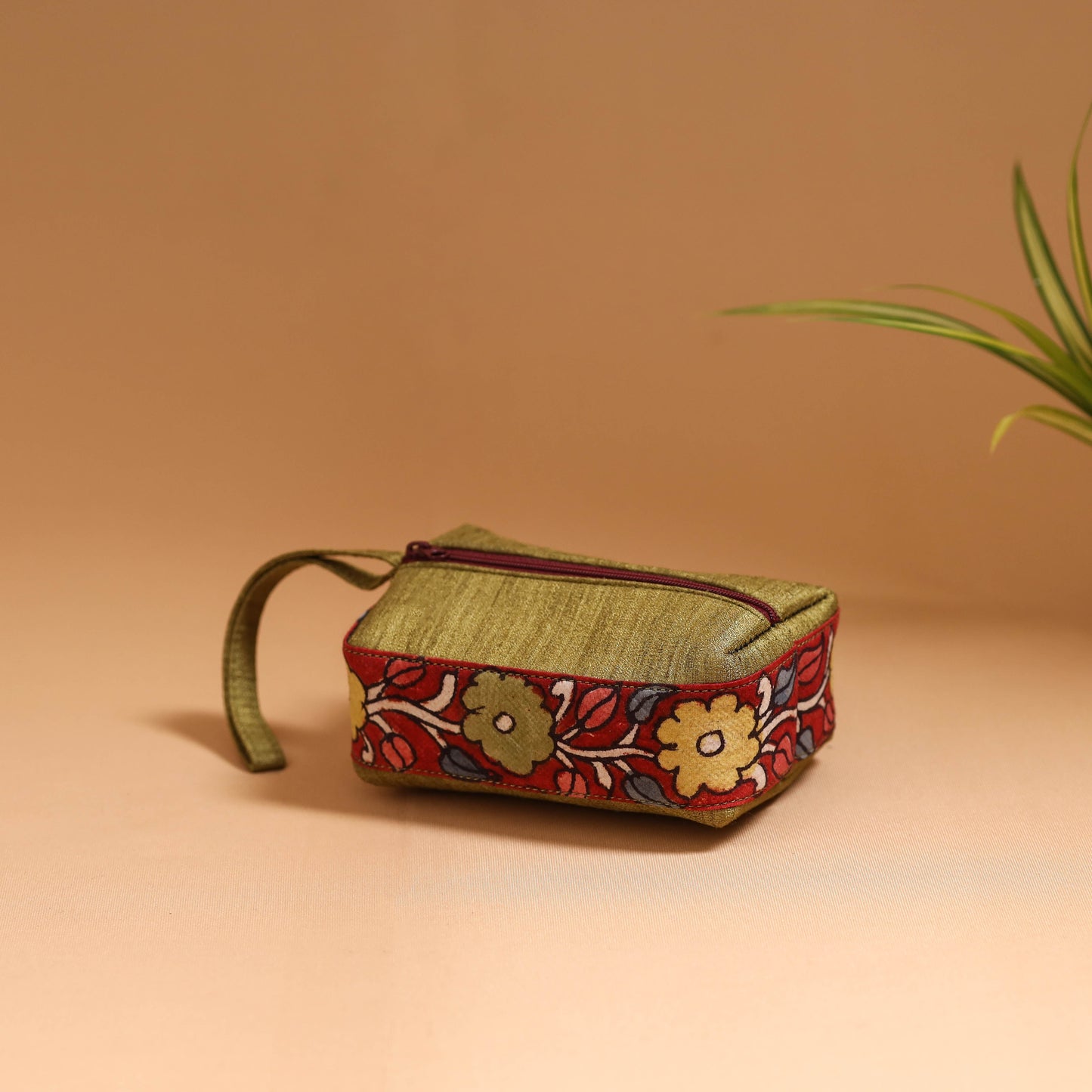 Natural dyed handpainted kalamkari multipurpose