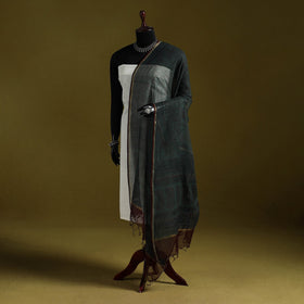 Natural dyed kota doria cotton hand block bagh print