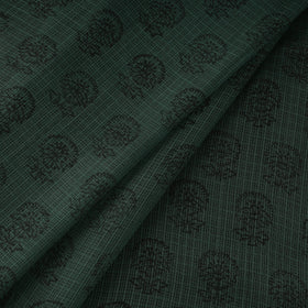 Natural dyed kota doria cotton hand bagh fabric 08