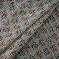Natural dyed kota doria cotton hand bagh fabric 09