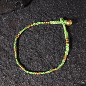 Odisha Dokra Threadwork Tribal Anklet 