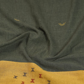 Green - organic kala cotton handloom blouse piece 22