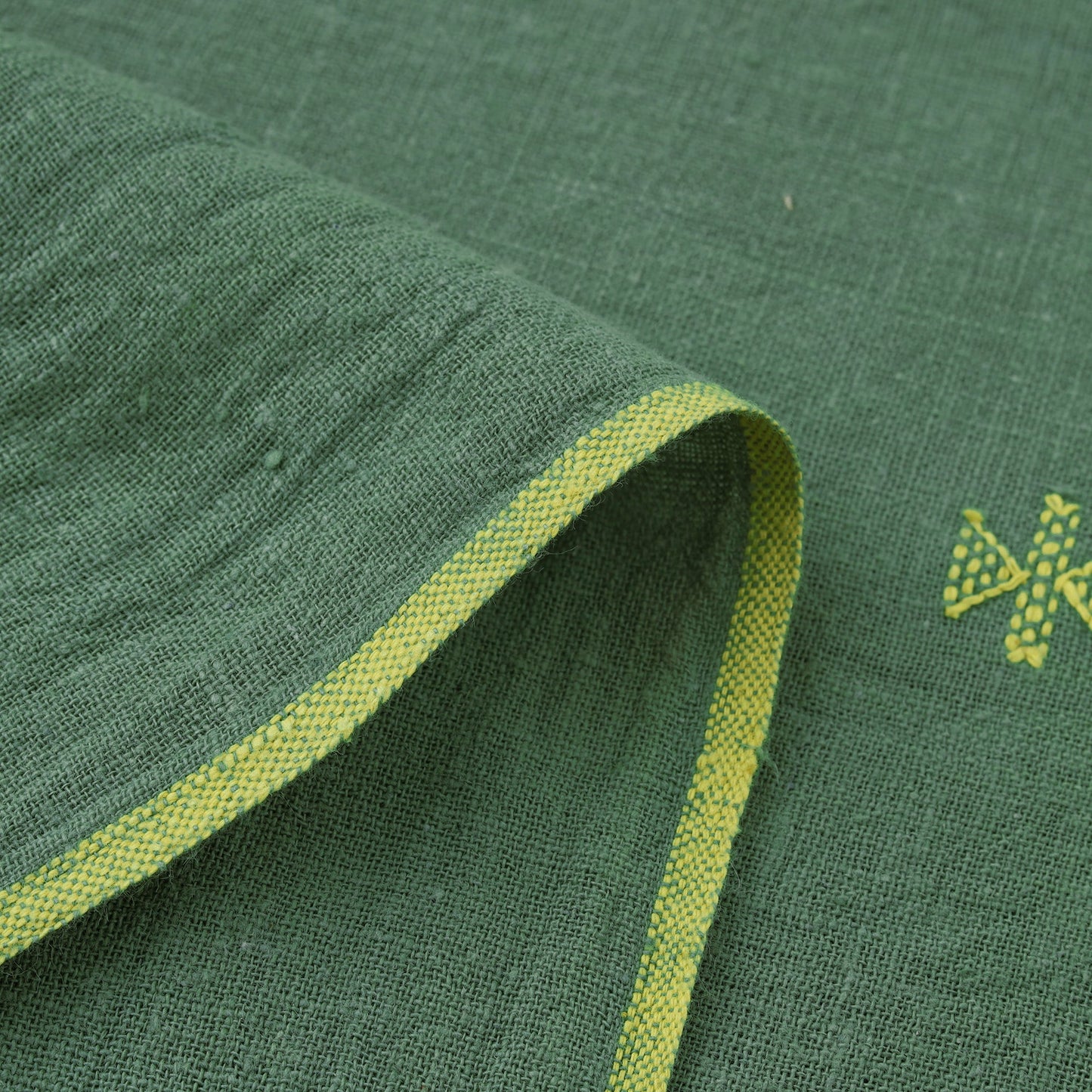  Organic Kala Cotton Handloom Buti Fabric 01 