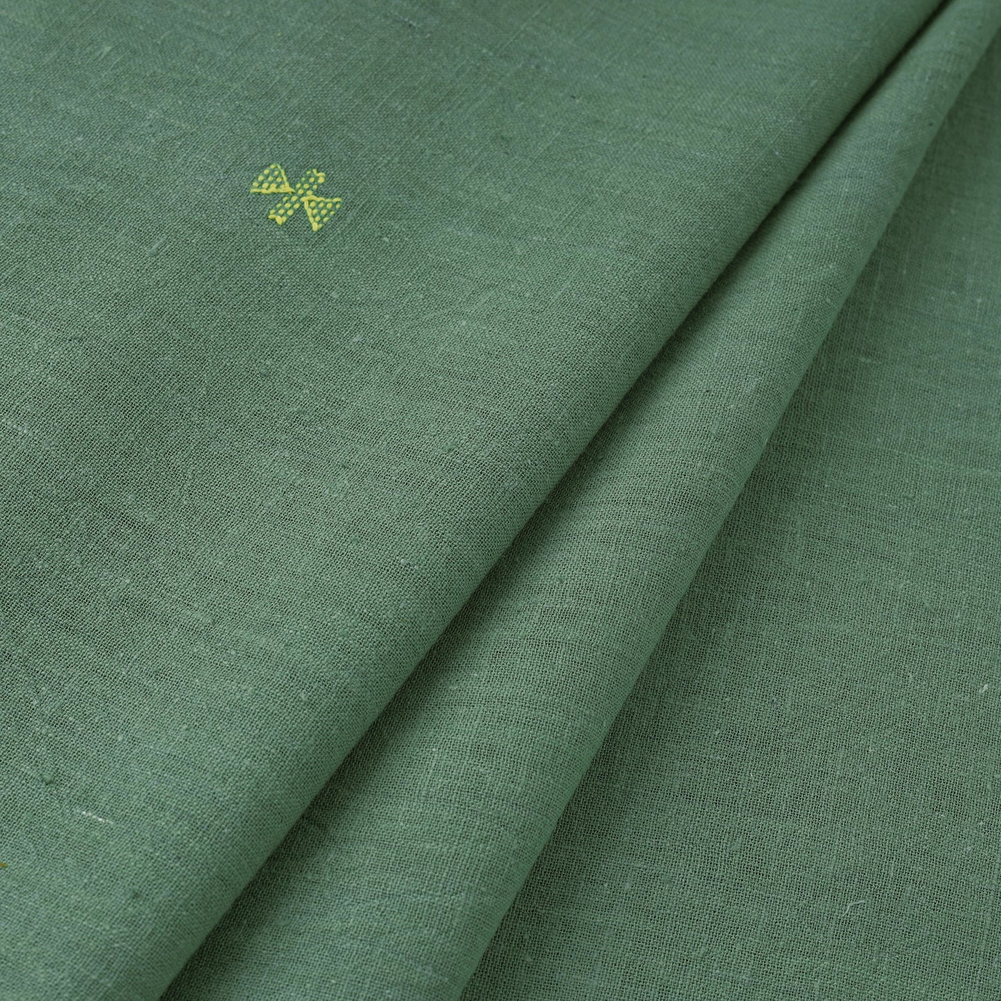  Organic Kala Cotton Handloom Buti Fabric 01 