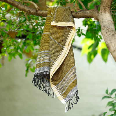 Buy Organic Kala Cotton Pure Handloom Towel Online at iTokri.com