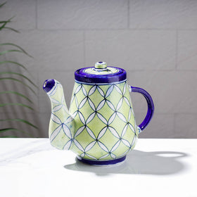  Original Blue Pottery Ceramic Tea Pot Online in India  