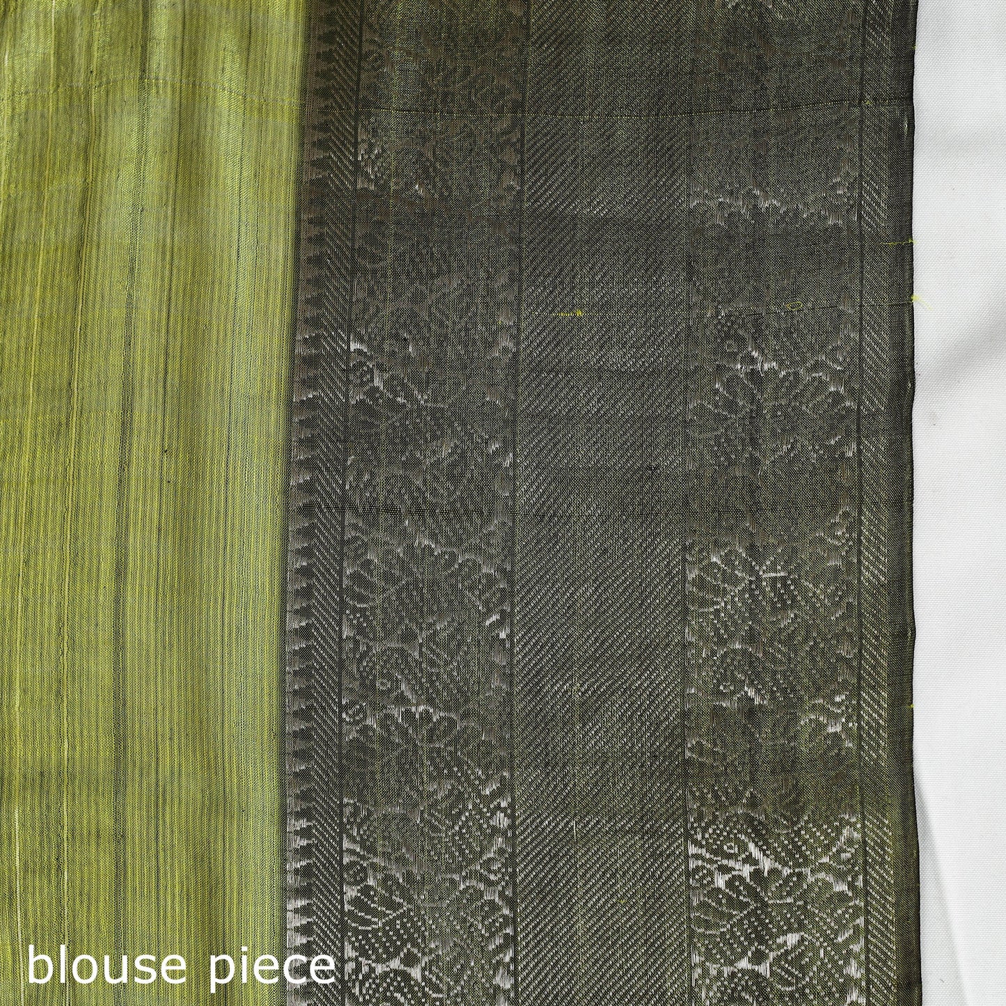 Original Handloom Silk Cotton Green Mangalagiri Saree
