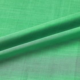 Green Original Mangalagiri Handloom Cotton Fabric 