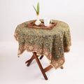 Buy Original Pedana Kalamkari Block Printed Cotton Table Cover Online at itokri.com