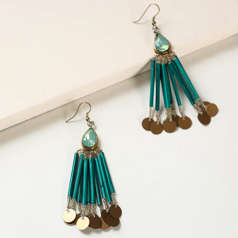  Paperjewelz Crystal Fringe Earrings by Vrinda 