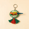  Handcrafted Fab Artwork Keychain with Tassels Online at iTokri.com 