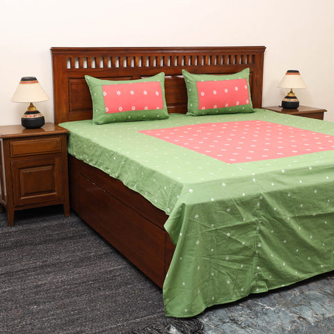  Patchwork Cotton Double Jacquard Bedsheet Set