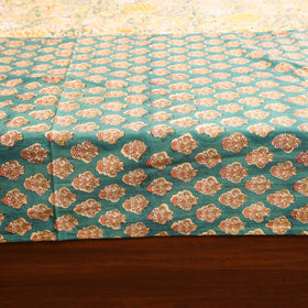 Patchwork hand double sanganeri bedsheet set (108 x 90 in)