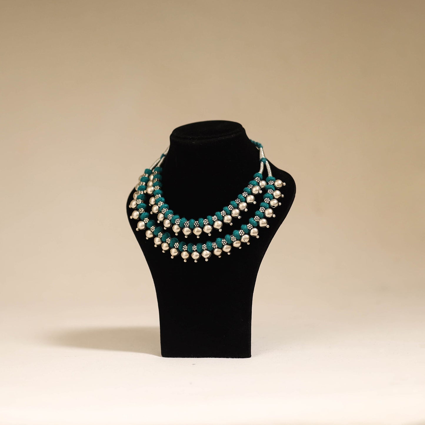 Patwa thread beads necklace by kailash 01 - handcrafted