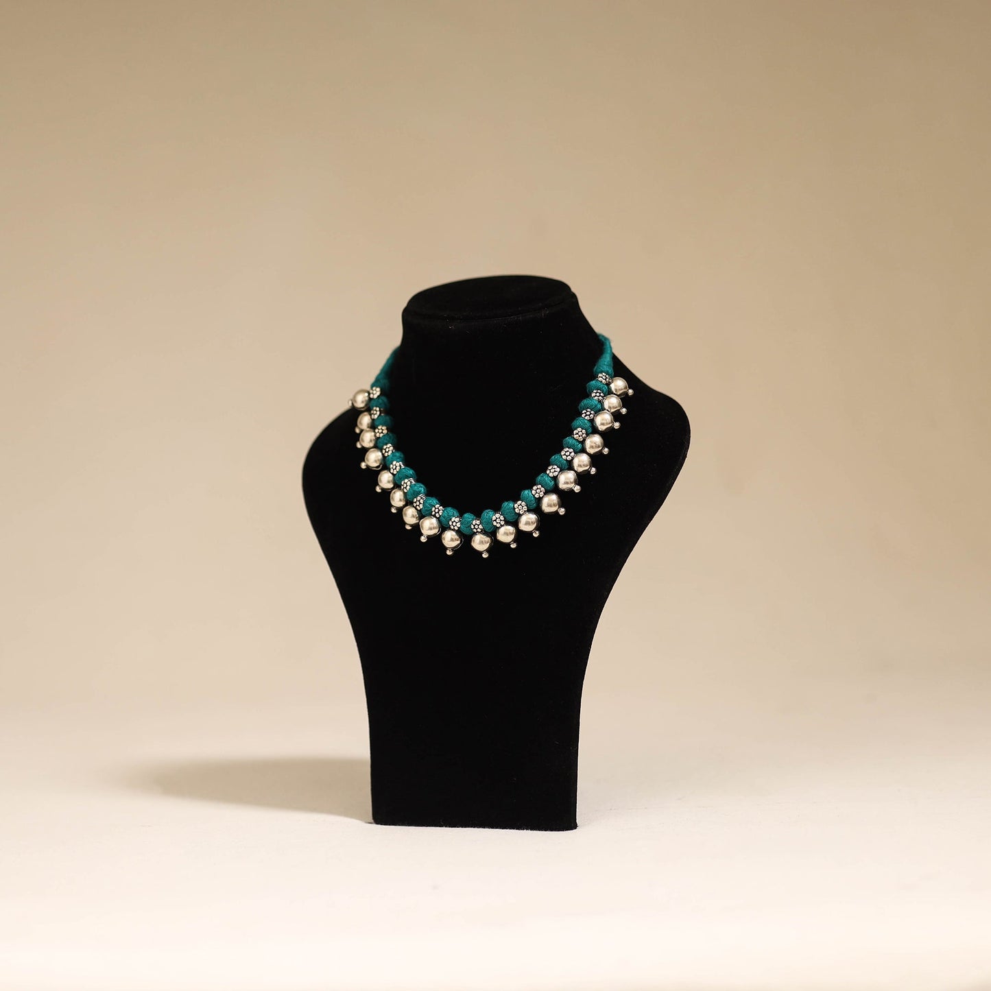 Patwa thread beads necklace by kailash 14 - handcrafted