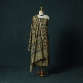 Pedana hand block print natural dyed cotton kalamkari 2pc