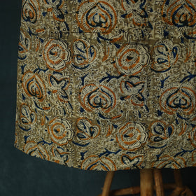 Pedana hand block print natural dyed cotton kalamkari 2pc