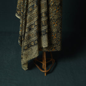 Pedana hand block print natural dyed cotton kalamkari 2pc