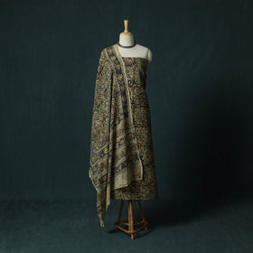 Pedana hand block print natural dyed cotton kalamkari 2pc
