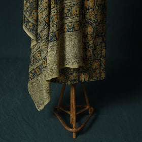 Pedana hand block print natural dyed cotton kalamkari 2pc