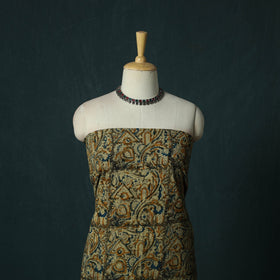Pedana hand block print natural dyed cotton kalamkari 2pc