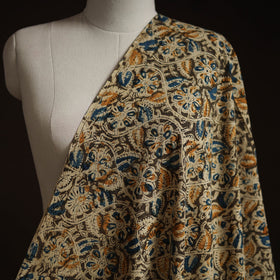 Pedana hand block print natural dyed cotton kalamkari