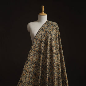 Pedana hand block print natural dyed cotton kalamkari