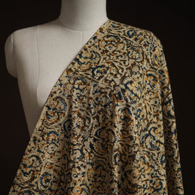 Pedana hand block print natural dyed cotton kalamkari