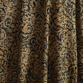 Pedana hand block print natural dyed cotton kalamkari