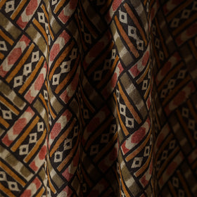 Pedana natural dyed cotton kalamkari fabric 04 - handcrafted